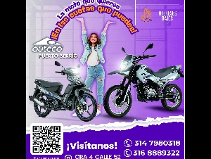 AUTECO PUERTO BERRIO  / COTIZA AQUI...TU MOTO