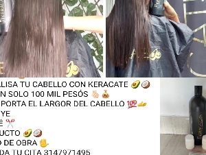 CAMBIO DE LOOK CLAUDIA RINCON / EL TEMPLO DELAS KERATINAS 
