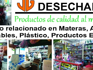 JG MATERAS Y DESECHABLES / DOMICILIOS AQUI