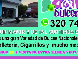 AYM DULCERíA SURTIMOS SU NEGOCIO VENTA AL POR MAYOR Y DE TAL.