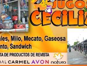 JUGOS CECILIA   