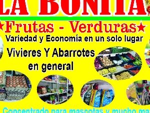 LA BONITA FRUTAS Y VERDURAS